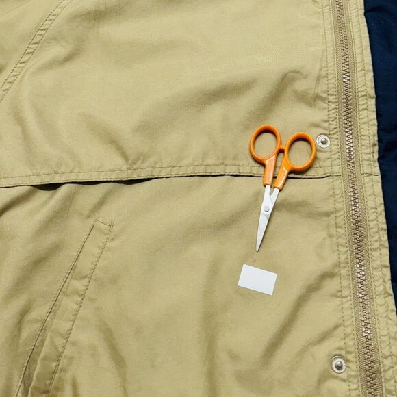 Disney Store Mens XXL Jacket Tan Golf Dad Mickey Mouse Embroidery Full Zip Vent - Picture 13 of 14